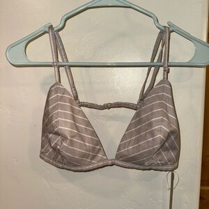 NWT SKIMS COTTON POPLIN TRIANGLE BRALETTE - SIZE XL